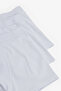 Men's Cotton Basic White Tape 3-Piece Boxer - 3