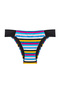Zigzag Patterned Hipkinis Bikini Bottom - 3