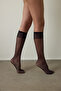Fit 15 No-Toe 3-Piece Black Pant Socks