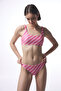 Striped Sura Bra Bikini Top