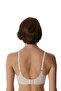 Ceramic Beige Invisible Lace Detailed Bra - 3
