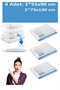Vacuum storage bag quilt storage bag suitcase organizer wardrobe organizer vacuum bag set