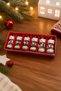 Christmas Ornament, Carousel, 8.5 Cm White (6 Pieces) - 3