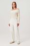 Madonna collar knitwear sweater
