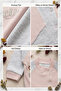 Baby Romper with Booties Hello Beautiful Embroidered - 5