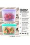 Lush 500 ml Air and Liquid Leak Proof Ziplock Silicone Storage Bag, 100% Platinum Silicone, Bpa Free, Microwave and Freezer Safe, Reusable Food Storage Bag, Lm0010/12 - 6