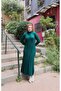 Knitwear Dress with Hair Braid Stripe - 2