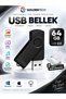 64 Gb Metal Head Flash Memory and Plastic Box