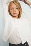 100% Cotton Round Neck Buttoned Ribbed Basic Cardigan for Girls I2714A826Au - 3