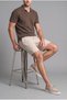 Striped Relax Fit Bermuda H6687Ax26Sm - 4
