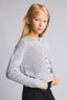 Basic Buttoned Knitwear Cardigan for Girls I5485A826Wn - 3