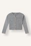 Basic Buttoned Knitwear Cardigan for Girls I5485A826Wn - 5
