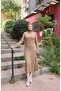 Knitwear Dress with Hair Braid Stripe - 2