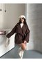 Windbreaker Detailed Buttoned Mid-Length Belted Trench Coat - 7