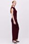 Women's Slit Detailed Dress - 4