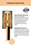 Professional Bun Brush - Wooden Handle, Hair Styling, Anti-Frizz, 1 Piece - 2