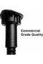 8CM Heavy Duty Plastic Cabinet Legs Adjustable Height 80-100MM, Black Furniture Leg Feet for Kitchen Cabinets, Wardrobes, Cupboards, TV Units & Furniture Base Support - 6