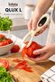 L Type Vegetable Fruit Peeler Ergonomic Handle Kitchen Peeler - 2