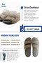 Delhi 4 Seasons Anatomical Sole Double Buckle Adjustable Men's Slippers 5002 - 8