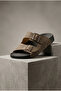 Delhi 4 Seasons Anatomical Sole Double Buckle Adjustable Men's Slippers 5002 - 7