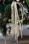 Christmas Ornament Mini Pearl Pendant Lamp White 110 cm
