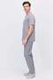 Men's Short Sleeve Striped Pajama Set - 2