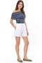 Mixray High Waist Textured Wide Leg Shorts - 4