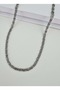 Men's Steel Spiral Necklace 67Cm-3Mm Acr9368