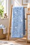 Plush Baby Blanket Newborn Blanket, Baby Blanket Soft Blanket Blue Winter Plush Baby Blanket Bear Riding a Bicycle