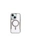 Apple iPhone 15 Case Magsafe Silicone Cover - Titan Gray