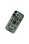 غطاء سيليكون لـ Apple iPhone 15 Pro Max مع حلقة عدسة - أخضر - 2