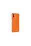 Samsung galaxy a04 case nano inner velvet silicone - orange - 2