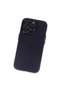 Apple iphone 14 pro max case luko lens silicone - black - 3