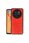 Realme 12 5g Case Aras Leather Cover - Red