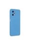 جراب Realme 9i 4G مصنوع من السيليكون المخملي الداخلي - أزرق - 2
