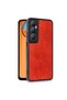 غطاء حماية جلدي من Realme C65 - أحمر - 2