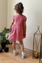 Baby Girl Children's Summer Dress Short Sleeve Tulle Tutu Lined Set - 4