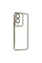 Vivo y17s case with razer lens silicone - gold - 2