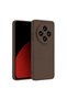 Xiaomi redmi 14c case first silicone - brown
