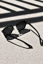 Black Men's Sunglasses Pilot Model Uv400 Protection - 5
