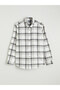 Quality Pieces from Çelebi Store Standard Fit Long Sleeve Checked Embroidered Gabardine Men's Shirt - 6