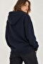 Varsity Logo and Embroidered Comfortable Striped Hoodie - 4