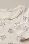 Floral Patterned 100% Cotton Baby Girl Long Sleeve 2-Piece Set - 4