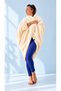 Oversize Wearable Tv Blanket Unisex-Beige/Cream-M