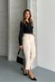 Belted Trousers with Pencil Pockets and Back Pocket Detail - 6