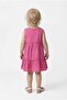 Girl's Crew Neck Sleeveless Dress - 6