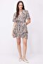 Women's Paisley Print Mini Dress - 2