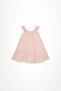 Girl's Detailed Zero Sleeve Dress - 8