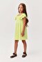 Girl's Sleeve Detailed Dress - 6