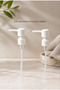 White 2-Piece Replacement Liquid Soap Dispenser Pump